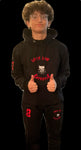 Lock Jaw Sweat Suit BLACK (Embroidery)