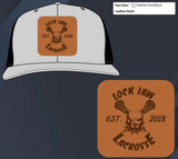 Lock Jaw Cap with Leather Patch Stiched